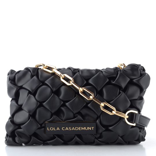Lola Casedemunt malá kabelka/psaníčko s řetízkem black LS2604078