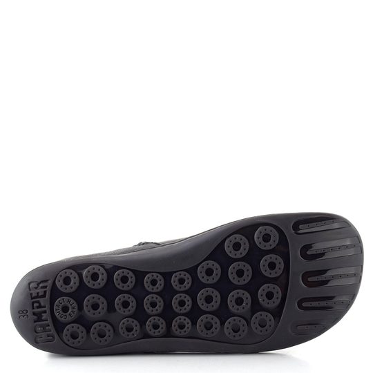 Camper kožený kotník Peu black K400676-004
