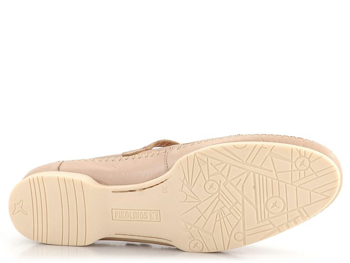 Pikolinos propalované baleríny s páskem Aguilas Champagne W6T-2594CLC1