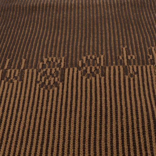 Bugatti pánský pletený šál tmavě hnědý/světle hnědý 630205-870