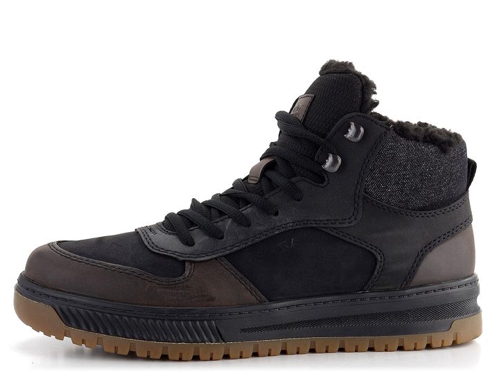 Rieker pánský teniskový kotník s membránou černý 38545-00