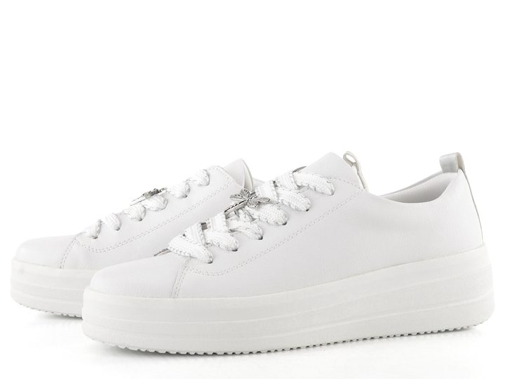Remonte tenisky na platformě bílé D1C03-82
