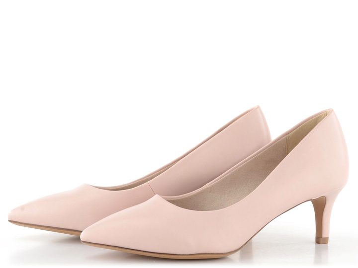 Tamaris pudrové elegantní lodičky Powder Matt 1-22414-20