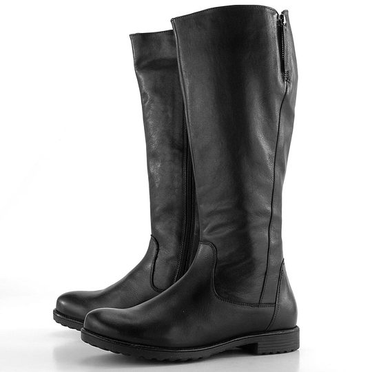 Ara dámske kožené čižmy Schwarz Liverpool 12-39512-01