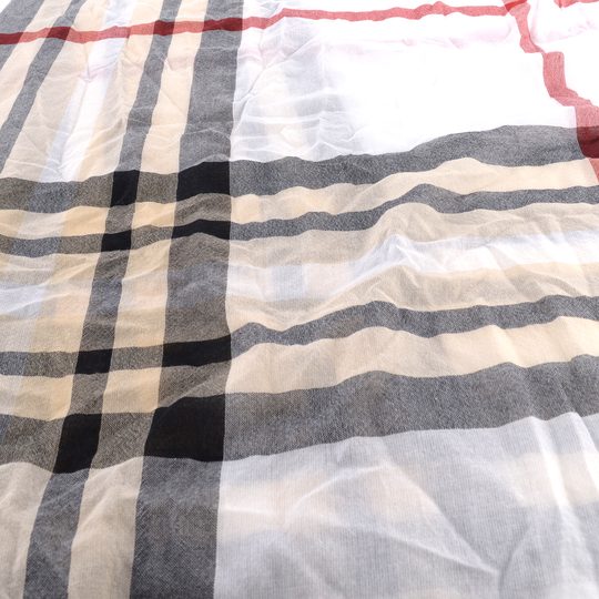 Fraas lehký šál s károvaným vzorem 646130-010