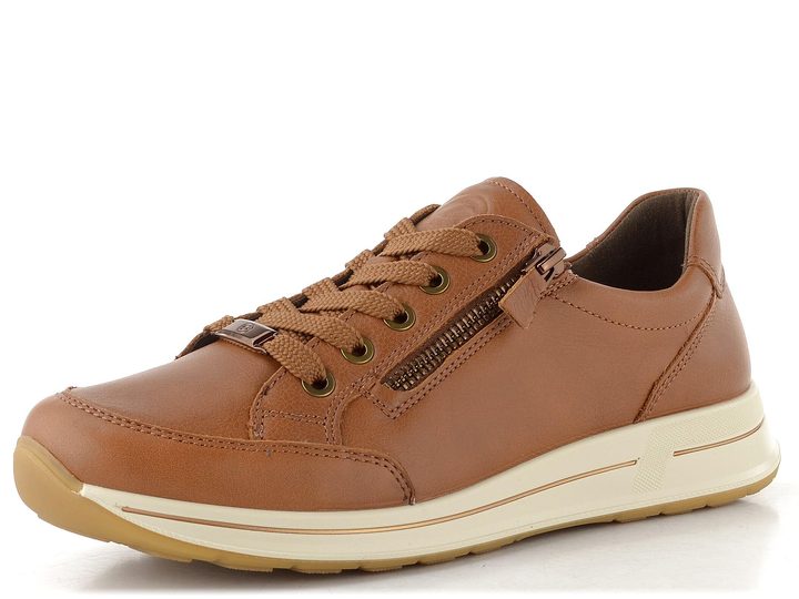 Ara dámské sneakers se zipem Osaka cognac 12-54801-67
