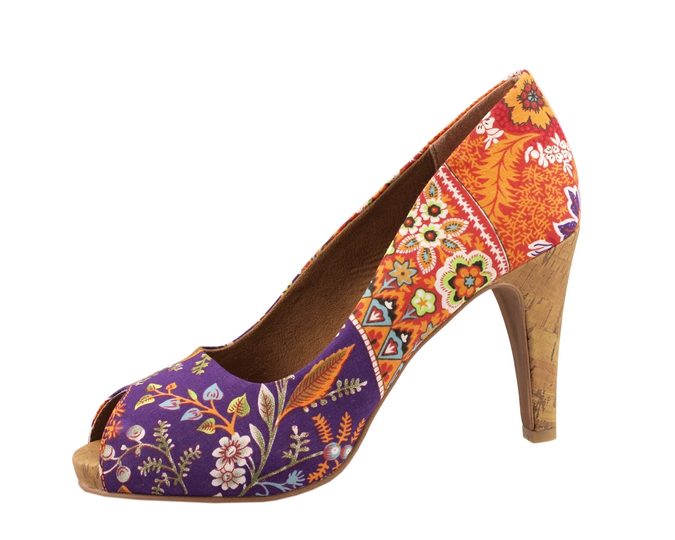 Tamaris lodičky multicolor