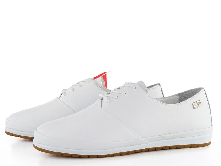 Looke hladké polobotky Hettie white L0389_03