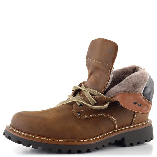 Josef Seibel pohorky s ovčí vlnou hnědé 21925LA66340