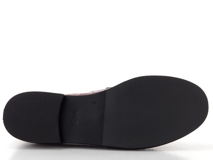 Högl lakované mokasíny cabernet 0-101415-4400