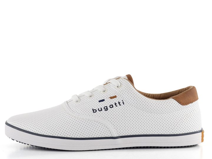 Bugatti bílé pánské polobotky 321-AFH01-5000