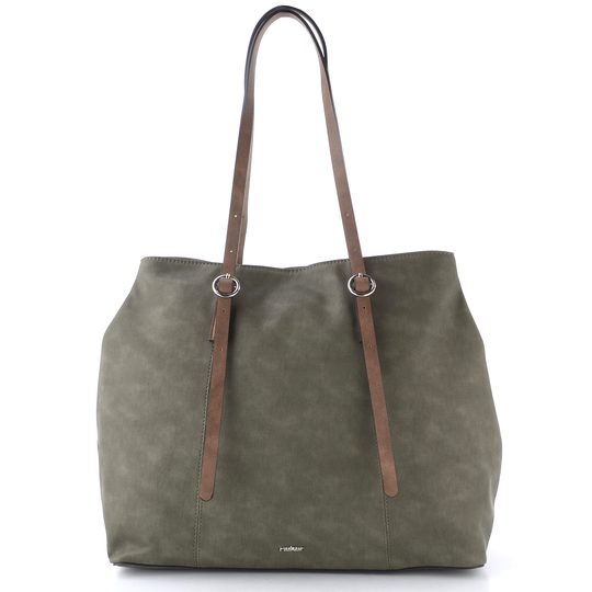 Rieker shopper kabelka khaki/hnědá H1028-54