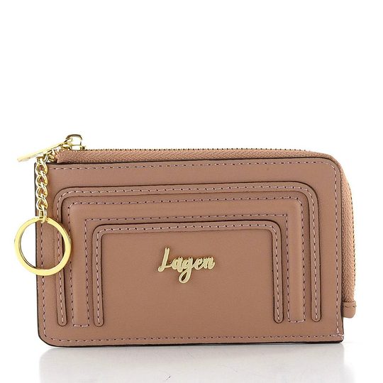 Luxusní kožené pouzdro na karty/klíčenka Peach BLC/5784/323