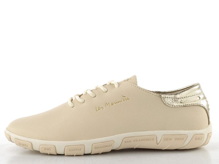 TBS krémové tenisky Jazaru M7G53