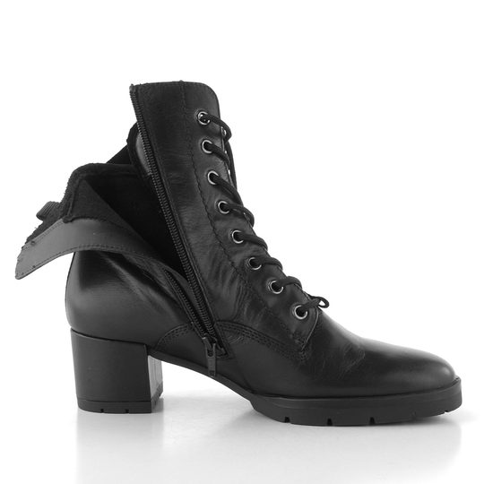 Högl hladký šněrovací kotník černý 0-134833-0100