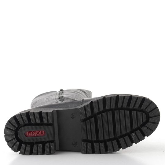 Rieker černé kozačky s membránou Z9490-00