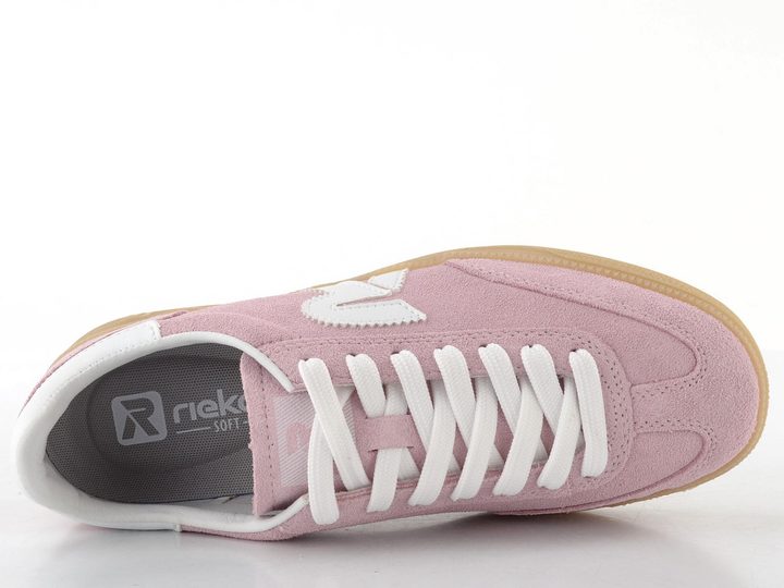 Rieker Sport růžové tenisky W2200-34