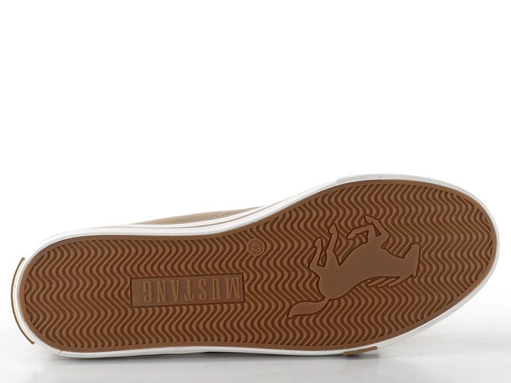 Mustang pánské tenisky bez tkaniček mud 26M0151004