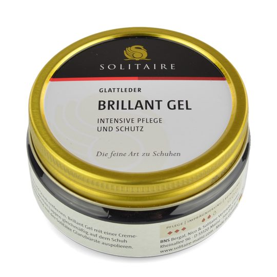 Solitaire Brillant Gel čierny