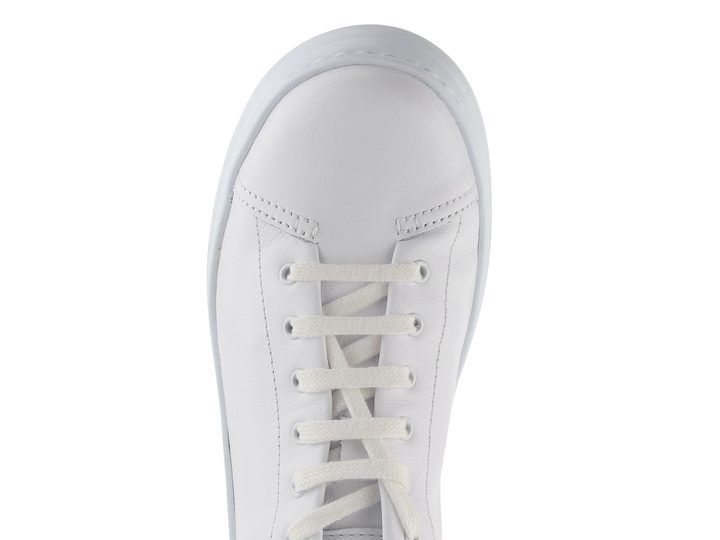 Camper biele dámske poltopánky na platforme K200508-041