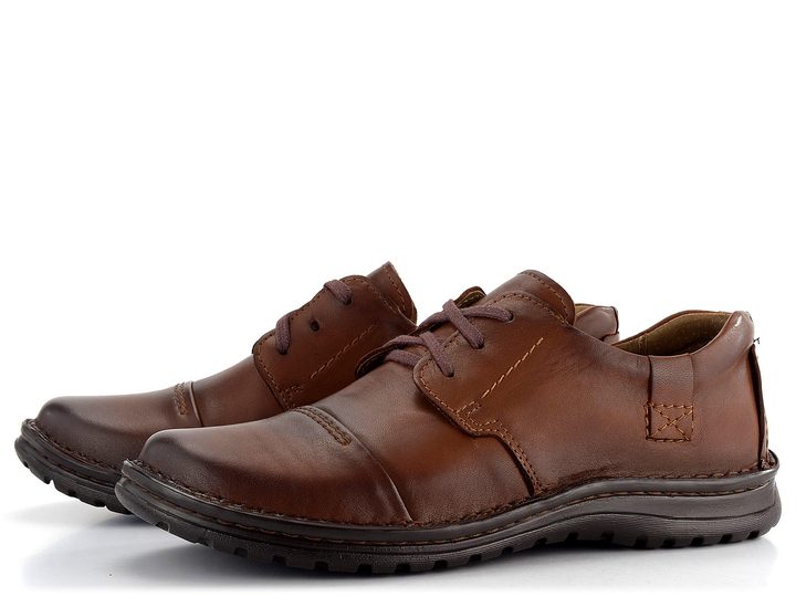 Klondike pánské šněrovací polobotky tmavě hnědé 267 Brown