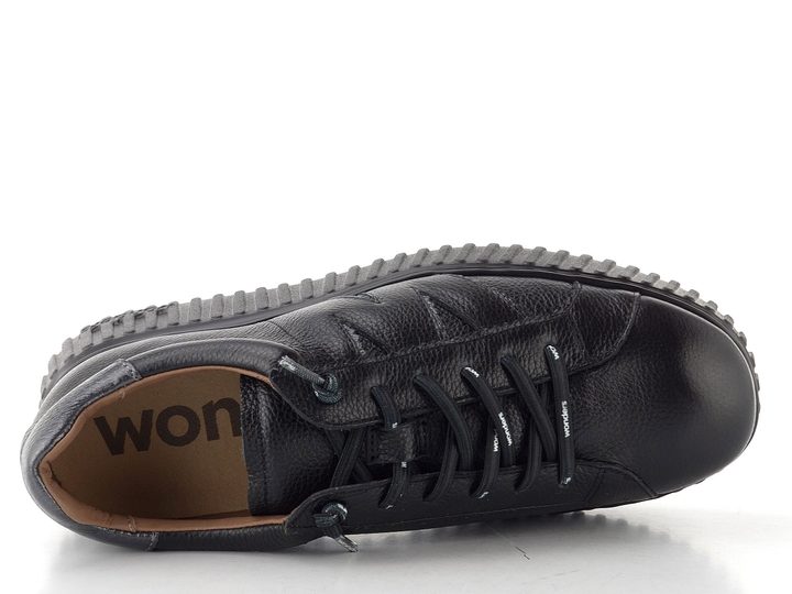 Wonders dámské tenisky na platformě negro/plomo A-5201