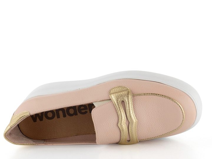 Wonders mokasíny na platformě Palo/Platino A-2671