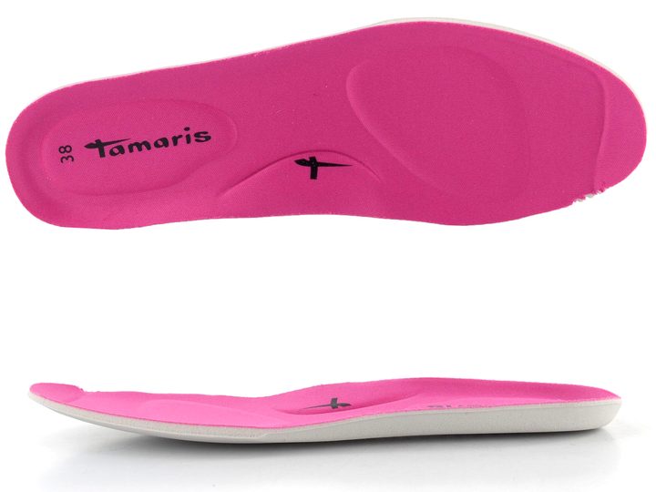 Tamaris tenisky na kline Pink 1-23769-44