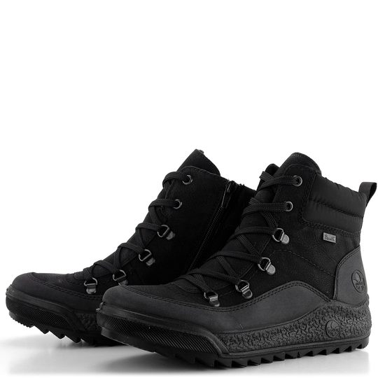 Rieker šněrovací kotník s membránou černý Y4712-00