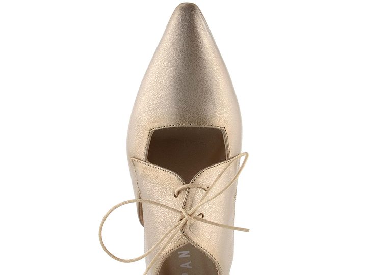 Hispanitas otevřené šněrovací polobotky na podpatku Cava HV253858