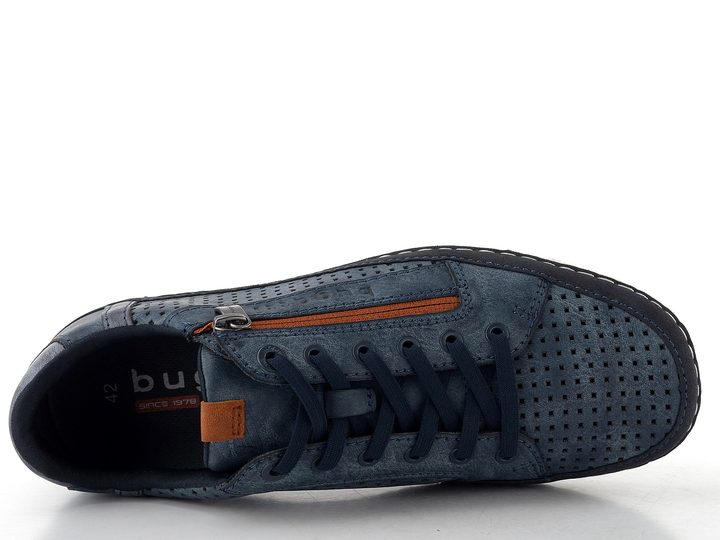 Bugatti polobotky se zipem modré 321-ASG05-5000