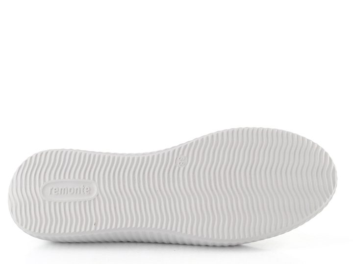 Remonte bílé prořezávané polobotky D3E06-80
