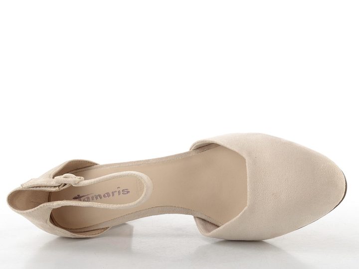 Tamaris lodičky s kotníkovým páskem nude 1-24412-41