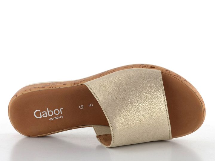 Gabor metalické šľapky Torta 62.730.13