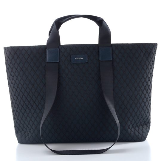 Gabor shopper kabelka se vzorem temně modrá 012899