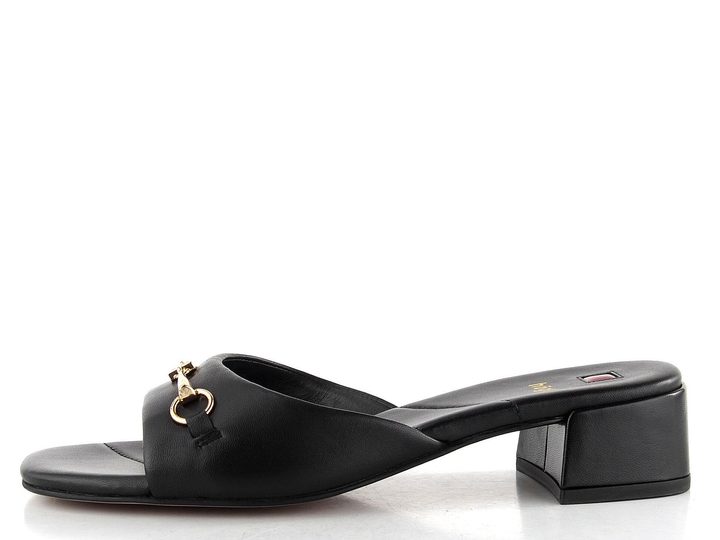 Högl pantofle na podpatku Schwarz 9-102630