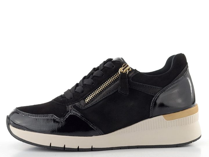 Gabor tenisky na kline čierne 76.508.37