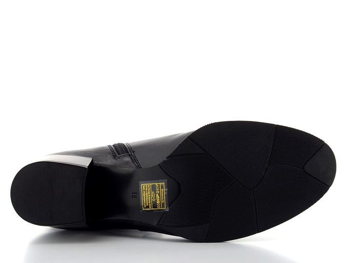 Regarde zipový kotník na podpatku Jolene-27 black