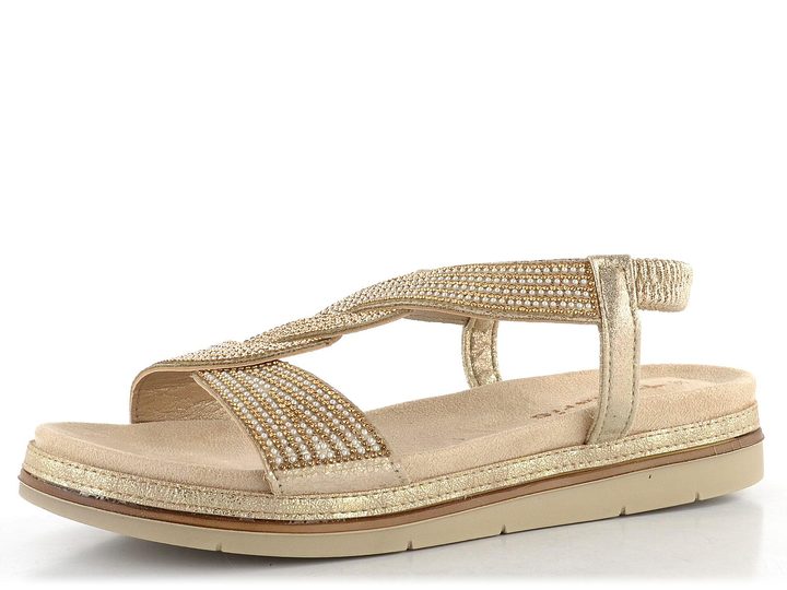 Tamaris sandále na platforme Copper Comb 1-28200-44