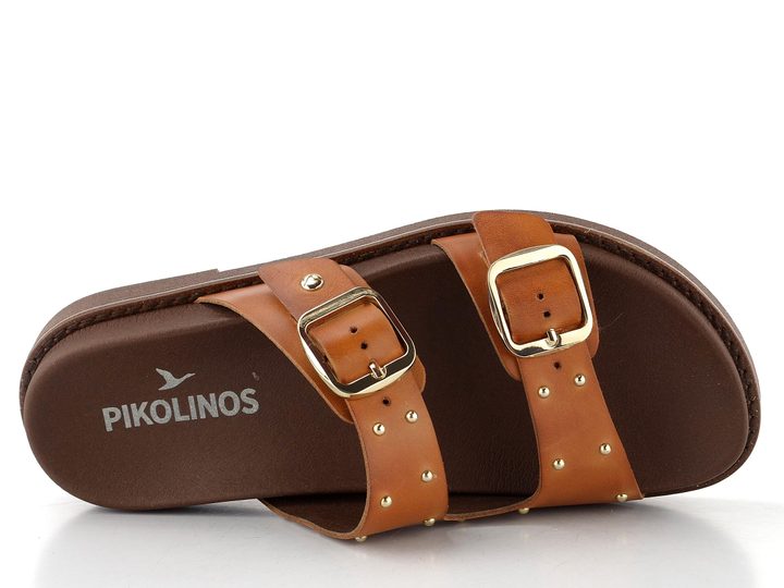 Pikolinos dámské kožené pantofle Aitana brandy W7Z-0939