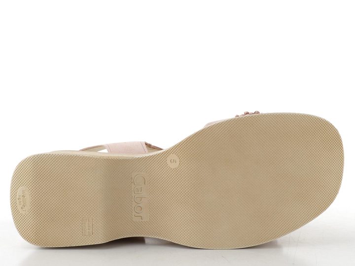 Gabor semišové sandály na platformě bloom multicolor 84.525.10