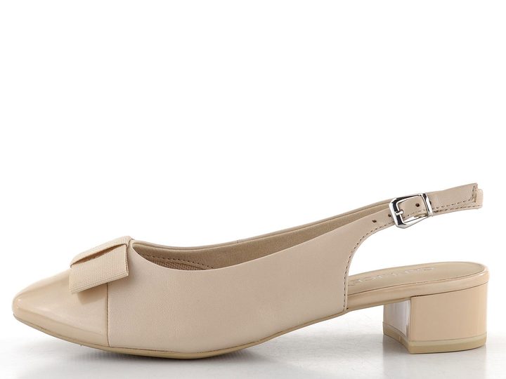 Caprice lodičky s volnou patou Beige Comb 9-29502-42