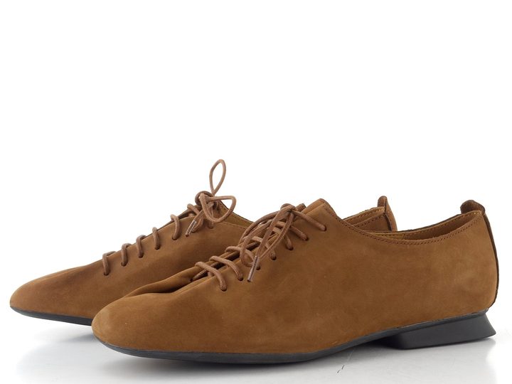 Camper šněrovací polobotky Casi Myra brown K201802-005