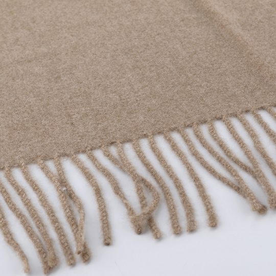 Fraas kašminkový šál s vyšívanými mašlemi taupe 623541-881