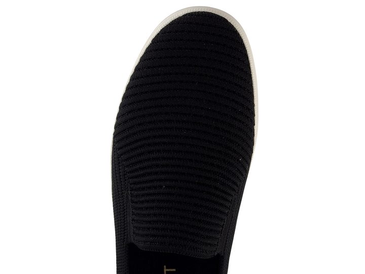 TT.BAGATT slip-on úpletové mokasíny black/metallics D35-AKD60-6950
