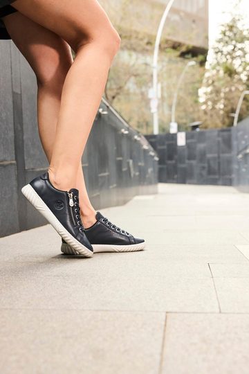 Rieker poltopánky so zipsom tmavo modré N0900-14