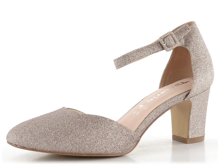 Tamaris lodičky s kotníkovým páskem Rose Glam 1-24432-41