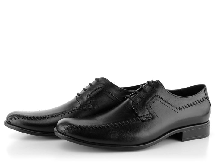 Barton celokožené polobotky s ozdobnými štepy 51509