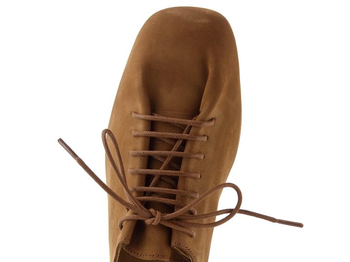 Camper šněrovací polobotky Casi Myra brown K201802-005