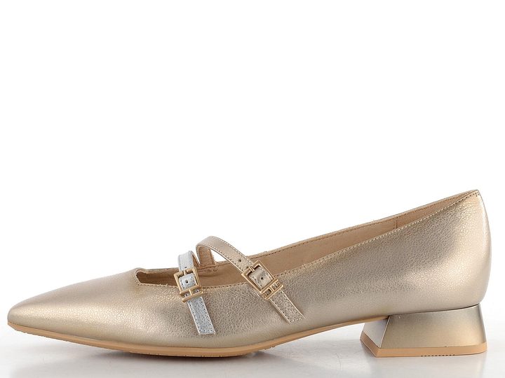 Hispanitas lodičky s nártovými pásky Dali Cava/Silver BHV254073